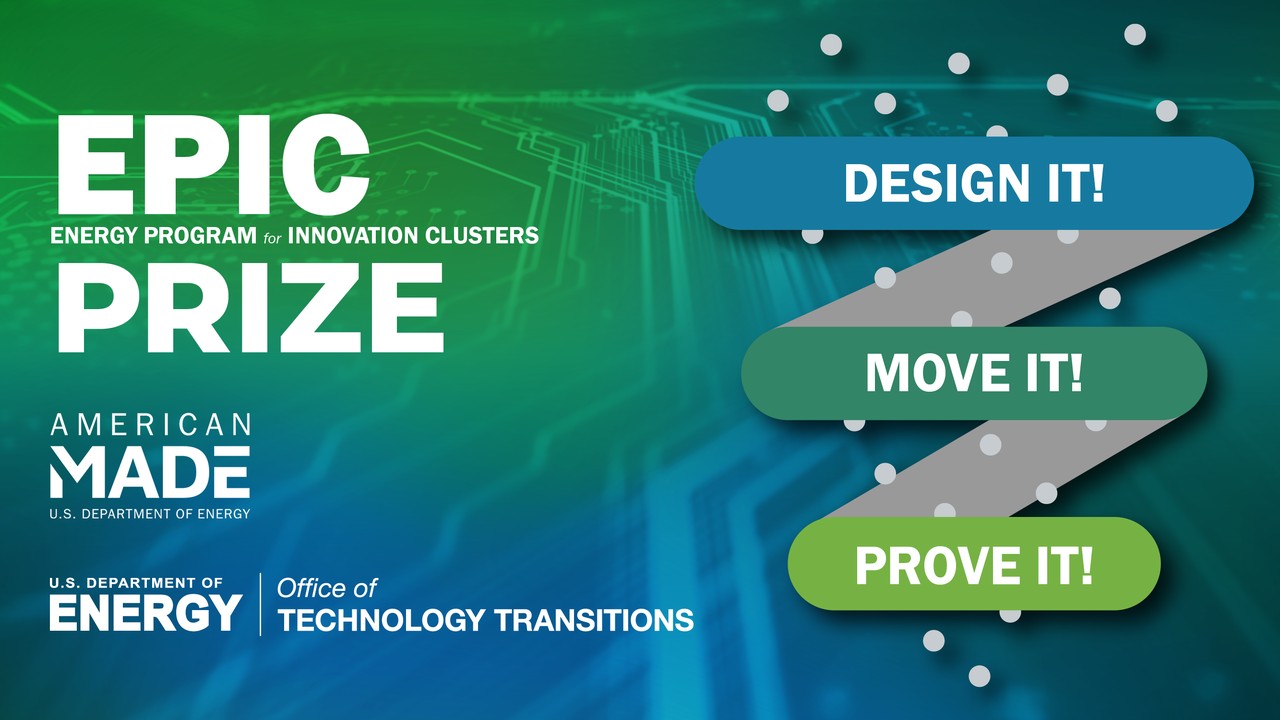 Energy Program for Innovation Clusters (EPIC) Prize Round 2