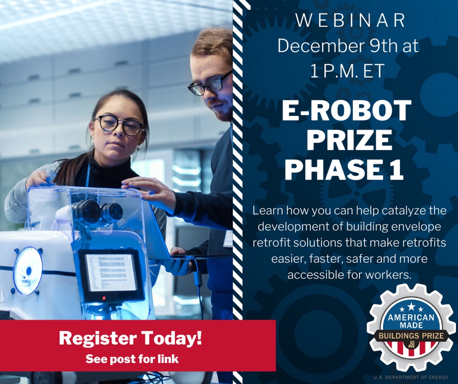 You Re Invited Join The E Robot Phase 1 Informational Webinar And Learn How To Compete