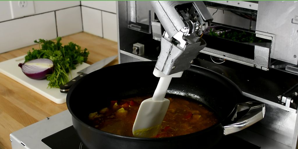 OctoChef: Robot for Kitchen Tasks  Kitchen robot, Robot, Kitchen aid mixer